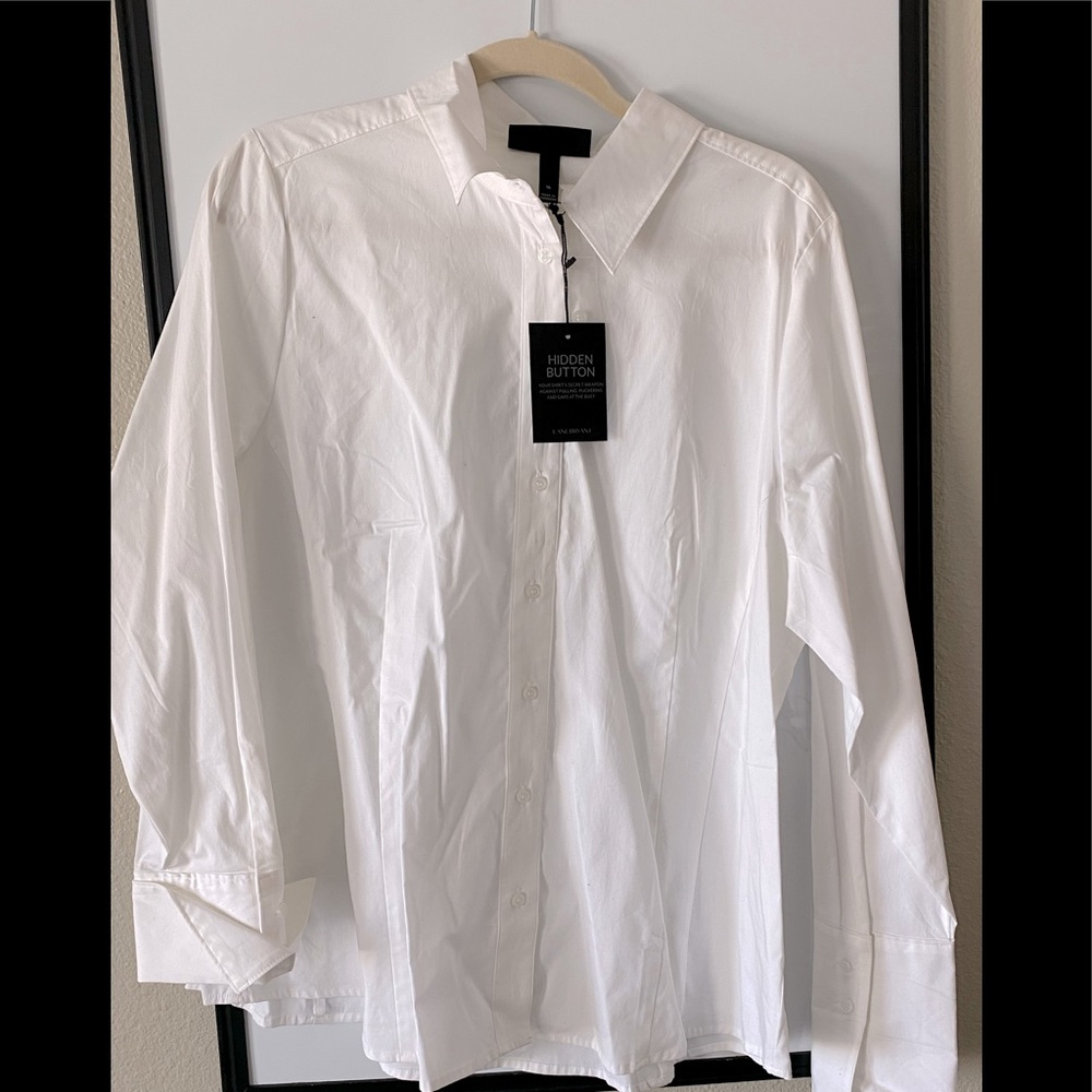 White button up dress shirt business casual